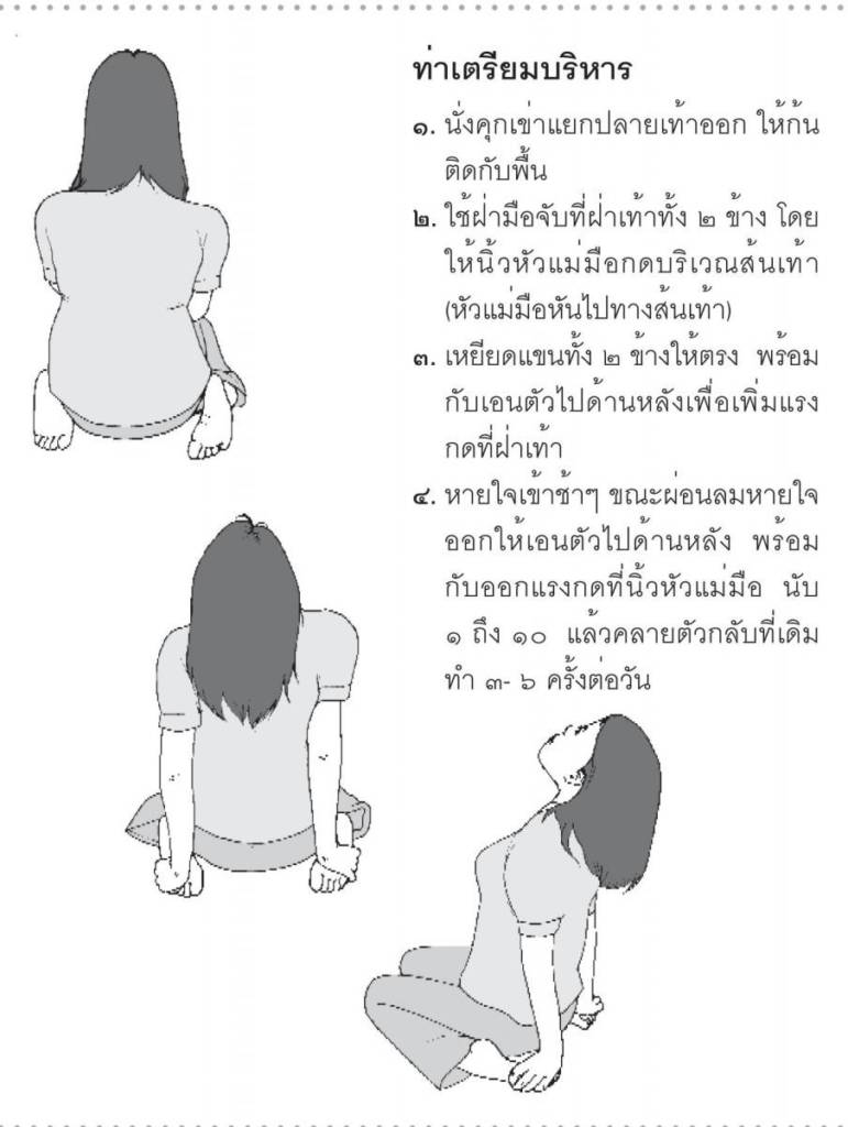 ยืดเส้นยืดสายโรครองช้ำ